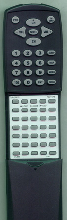 COBY CTV555 CTV555 replacement Redi Remote