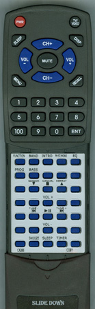COBY CX-266 CX266 replacement Redi Remote