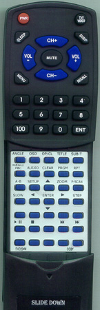 COBY CSP63 replacement Redi Remote