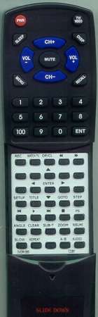 COBY DVDR1000 replacement Redi Remote