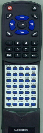 COBY DVDR1100 replacement Redi Remote