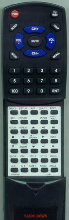 COBY DVDR1200 replacement Redi Remote