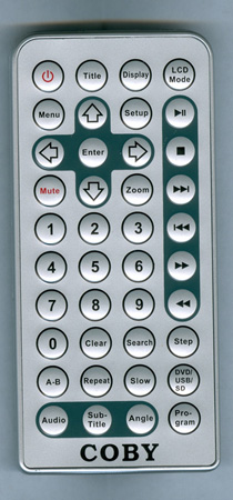 COBY TFDVD1029 Genuine  OEM original Remote
