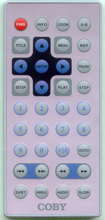 COBY TFDVD5600 Genuine  OEM original Remote