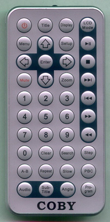 COBY TFDVD6200 Genuine  OEM original Remote