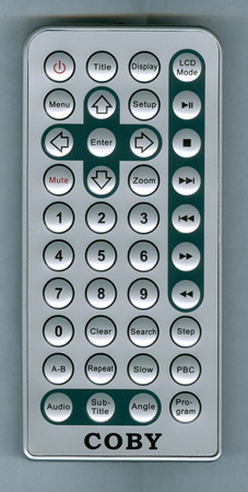 COBY TFDVD7000 Genuine  OEM original Remote