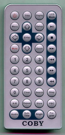 COBY TFDVD7005 Genuine  OEM original Remote