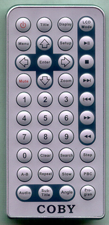 COBY TFDVD7107 Genuine  OEM original Remote