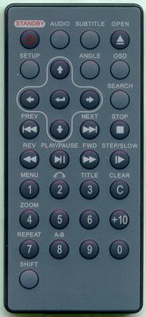 COBY TFDVD7705 Genuine  OEM original Remote