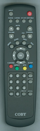 COBY TFTV4708 Genuine  OEM original Remote