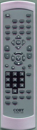 COBY TVDVD1350 TVDVD1350 Genuine  OEM original Remote
