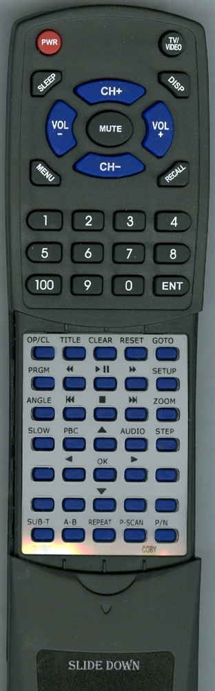 COBY DVD765 replacement Redi Remote