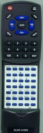 COBY RC-023 replacement Redi Remote