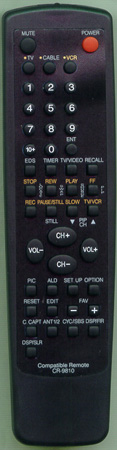 COMPATIBLE CRCT9810 CR9810 Genuine  OEM original Remote