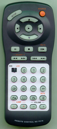 CONCEPT RM701 RC701N Genuine OEM original Remote