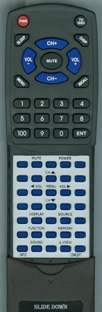 CONCEPT CM700 replacement Redi Remote