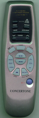 CONCERTONE RV2000 Genuine  OEM original Remote