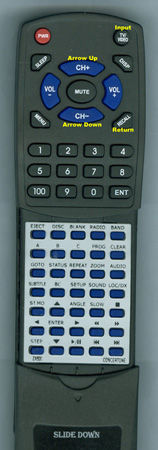 CONCERTONE ZX500 replacement Redi Remote