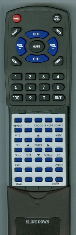 CONTEX LE32D3 replacement Redi Remote