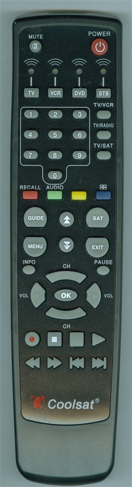 COOLSAT 5000 BLACK Genuine  OEM original Remote