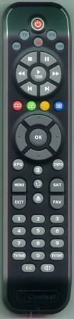 COOLSAT 6100PRIVATE Genuine OEM original Remote