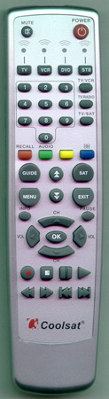 COOLSAT COOLSATREMOTE Genuine OEM original Remote