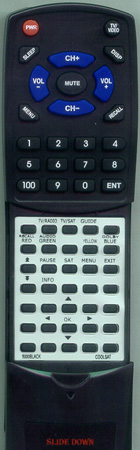 COOLSAT 5000 BLACK replacement Redi Remote
