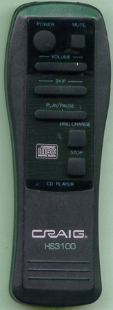 CRAIG CRZ1083 Z1083 Genuine  OEM original Remote