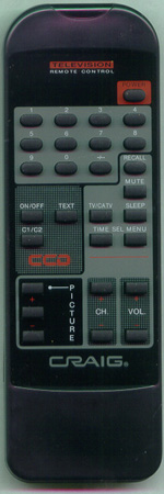 CRAIG Z1085 Genuine  OEM original Remote