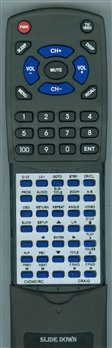 CRAIG CVD401RC replacement Redi Remote