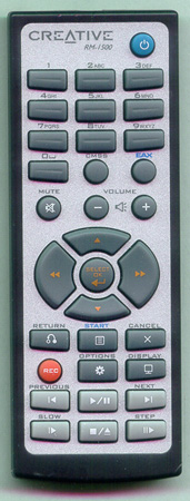 CREATIVE RM-1500 RM1500 Genuine  OEM original Remote