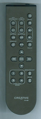 CREATIVE RM-880 RM880 Genuine  OEM original Remote