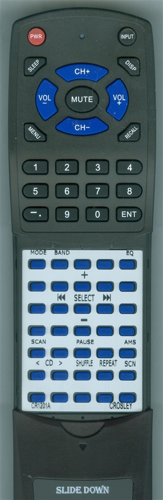CROSLEY CR1201A replacement Redi Remote