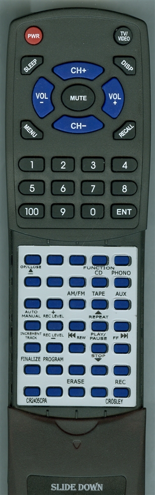 CROSLEY CR2405CPA replacement Redi Remote