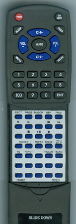 CROSLEY CR248RED replacement Redi Remote