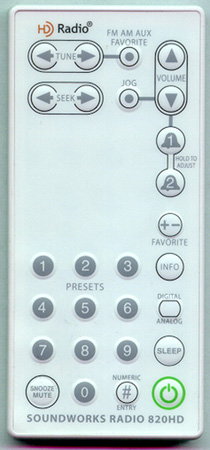 CAMBRIDGE SOUNDWORKS 820HD 820HD Genuine  OEM original Remote