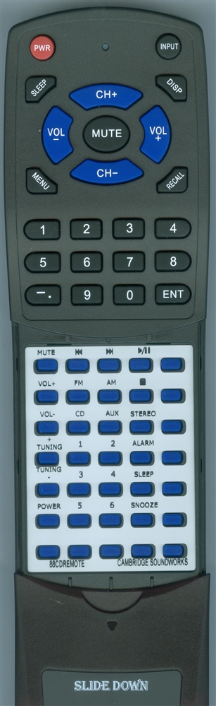 CAMBRIDGE SOUNDWORKS 88CDREMOTE replacement RediRemote