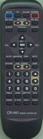 CTX MS2900VCF Genuine  OEM original Remote