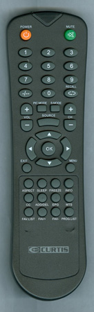 CURTIS INTERNATIONAL LCD1310A Genuine  OEM original Remote
