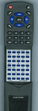 CURTIS INTERNATIONAL LCD1310A replacement Redi Remote