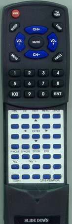 CURTIS INTERNATIONAL LCD3213 replacement Redi Remote
