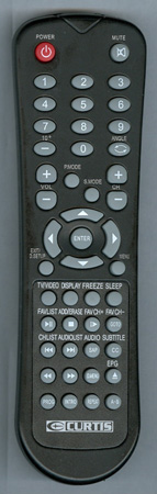 CURTIS INTERNATIONAL LCDVD2223A Genuine  OEM original Remote