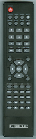 CURTIS INTERNATIONAL LCDVD2454AB Genuine  OEM original Remote