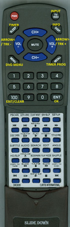 CURTIS INTERNATIONAL DRC8335 replacement Redi Remote