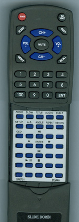 CURTIS SDVD7014 RCM27E replacement Redi Remote