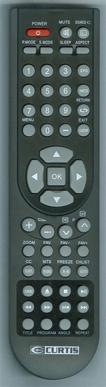 CURTIS INTERNATIONAL 9D CURTIS Genuine OEM original Remote