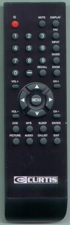 CURTIS INTERNATIONAL LCD1922A Genuine OEM original Remote