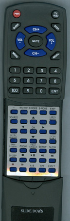 CURTIS INTERNATIONAL LCDVD152AC replacement Redi Remote