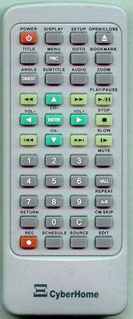CYBERHOME CHDVR1600 Genuine  OEM original Remote