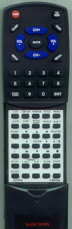 CYBERHOME CHLDV1010RS replacement Redi Remote